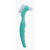 Kit 3 Escovas para Dentadura Cerdas Duras Dupla Area de Limpeza para Higiene de Protese – Green