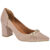 Sapato Feminino Scarpin  Bico Fino Lóris  Salto Médio Confortavel Macio 3043