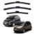 Kit Palheta Limpador Para-brisa e traseira – Fiat Idea e Idea Adventure 2011 até 2013