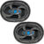 Alto Falante 69 Nautico Marinizado Preto 200w rms Barco Lancha Iate Embarcação