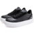 Tenis Feminino Dubuy Plataforma Preto Animal Print Aurora 037FG