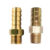 Bico Em Zamak 1/8 NPT X BM 3/8 – 5/16 Pol. P/ Mangueira 5/16 – 1/4 Pol.