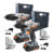 Kit 2 Parafusadeira Furadeira de Impacto à Bateria com 2 Baterias 20V Bits Brocas e Maleta FP20X NKF