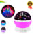 Luminária Abajur Projetor Estrela 360º Galaxy Star Rotativa Quarto Infantil Mesa Globo