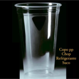 Kit 50~200 Copo Descartável Transparente PP 300/330ml Para Chopp Bebida Festa Aniversário off//