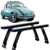Rack De Teto Bagageiro Automotivo Fusca – Todos – Preto