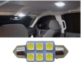 Lâmpada Super Led Torpedo 31mm 36mm 39mm 41mm 44mm Para Teto Luz Cortesia Placa Porta Malas Carro