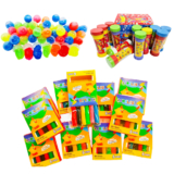 25 Slime + 25 Bolha De Sabão + 25massinha De Modelar