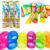 15 Mola Maluca + 15 Pega Vareta + 15 Bolha De Sabão Kit Festa Lembrancinha P/ Aniversario Prenda