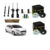 Kit 4 Amortecedor Monroe + Kit + Coxim C/ rolamento Axios New Fiesta 2010 até 2019