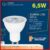 Lâmpada Led Mr16 6,5w Dicroica Gu10 Bivolt Luz Branca/Amarela