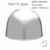 KIT Papel Chumbo PRATA Aluminio para Bombons e trufas 12×11,8 cm G