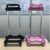 Carrinho P/ Mochila Escolar C/Trava 40cm Alumínio Rodas Silicone