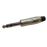 Conector P10 Macho Estéreo HJH HJ139 Prata