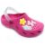 Babuche Sandália Chinelo Papete Infantil Plugt Menina Patches Estrela Glitter Pink