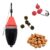 Kit Pesca Tamba 1 Boia Cevadeira + Ração E 2 Anteninhas