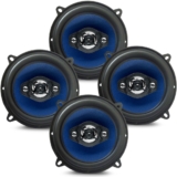 Kit 4 Alto Falantes 5 220 Rms Logan Som Carro Auto