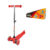 PATINETE AJUSTAVEL 3 RODAS VERMELHO BQ-7014 WESTERN