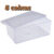 Kit 5 Pç Cake Box Blue Star RETANGULAR Com Tampa 1,5l Cristal BlueStar