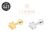 Piercing Helix Tragus Conch Labret Titânio Pvd Folha