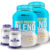 Kit 2x Whey Protein Blend Standard 2kg + 2x Premium Creatina 300g – Ganho de Massa Magra – BRN Foods