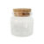 Potinho de Vidro com Tampa de Rolha 50ml – 4,5cm – 01 Unidade – Lembrancinha – Tempero – Rizzo