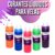 Kit 5 Corante Anilina para Velas Fluorescente Líquido 100ml Saramanil
