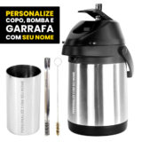 Kit Tereré Inox Garrafa Copo Bomba Bojo Quadrada 04 – Personalize Seu Nome