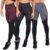 Kit 3 Leggings Femininas Cintura Alta Fitness Academia