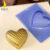 1~5 Forma Porto Com Silicone (3 partes) Para Chocolate CORAÇÃO METALASSE CÓD P84