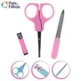 Kit Cortador de Unha Para Bebês Menino Menina Crianças Pequenas Completo