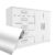 Adesivo Vinil Lavável Branco Fosco Envelopamento Autocolante 50cm
