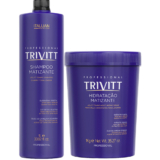 Kit Profissional Matizante Mascara E Shampoo Itallian Trivitt – Loiros e Grisalhos