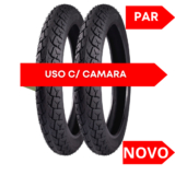 PAR DE PNEU NOVO TITAN 150 CG 125 FAN 160 HONDA YAMAHA YBR MOTO EXTREME