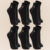 Kit Com 6 Pares Meias Unissex Lupo Sport Esportiva Cano Curto Plus Size Até O 48