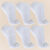 Kit Com 6 Pares Meias Soquete Mash Feminina E Masculina Cores Basicas