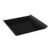 Prato Quadrado Casual Coza Cozy Preto