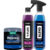 Revitalizador de Plásticos Externos Rejuvex + V-Floc Shampoo + Cera Blend Spray Vitrificadora Vonixx