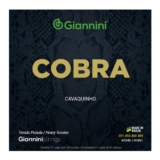 Encordoamento para Cavaquinho Giannini Cobra Níquel GESCP (.011 – .029) Pesada