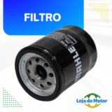 Filtro Óleo motor Fiat Palio Fire 1.0/1.3/1.4 Mahle Metal Leve Oc600 tm5 w6muti20 psl55m blindado