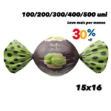 KIT EMBALAGEM PARA TRUFAS LIMÃO 15×16 LIQUIDAÇÃO 30% OFF