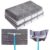 Kit 20 Super Panos De Chão Grandes Em Microfibra Panão 80×50