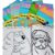15 Revistas Livrinhos Colorir Infantil Atividades Pintar Kit Festa Lembrancinha Prenda Criança novo