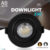 Luminária Spot Led Redondo Direcionável 3W Embutir Gesso Teto Preto | Branco Frio | Branco Quente Bivolt Pronta Entrega