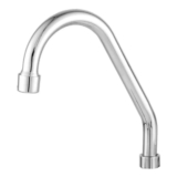 Cano Metal Torneira 3/4 5/8 Alta Baixa Reta Banheiro Cozinha Pia Reposição