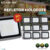 Kit 10 Refletor LED Holofote 10W Bivolt A Prova D’agua Luz Branca/Amarela/Verde CG 110-220V