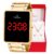 Relógio Champion Feminino Digital Dourado + Kit Colar e Brincos Original Presente Moda Gift CH40086V