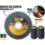 Kit 50 Discos De Corte Fino Inox Para Lixadeira Esmerilhadeira Profissional Fertak