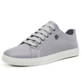 Tênis Cinza Casual Polo Fran Masculino Básico Leve Sapatênis London