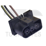 Chicote Reparo Ventoinha Radiador Fox / Gol G4 Fêmea 3 Vias